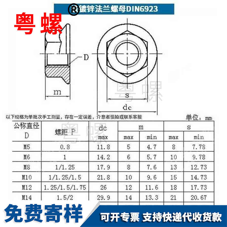 訂做鐵帶齒西雙版納法蘭螺母